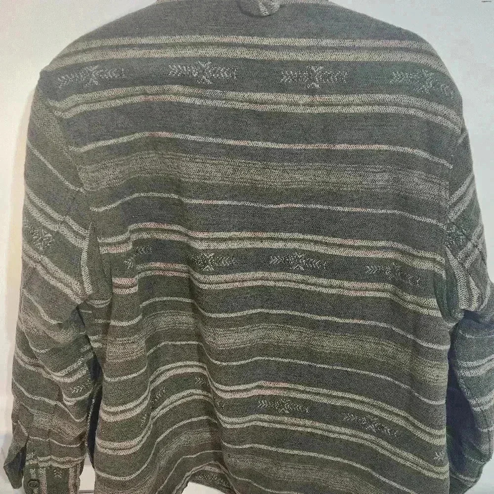 Jachs Quilted sherpa lined wool outerwear jacket, Size large - Picture 9 of 13